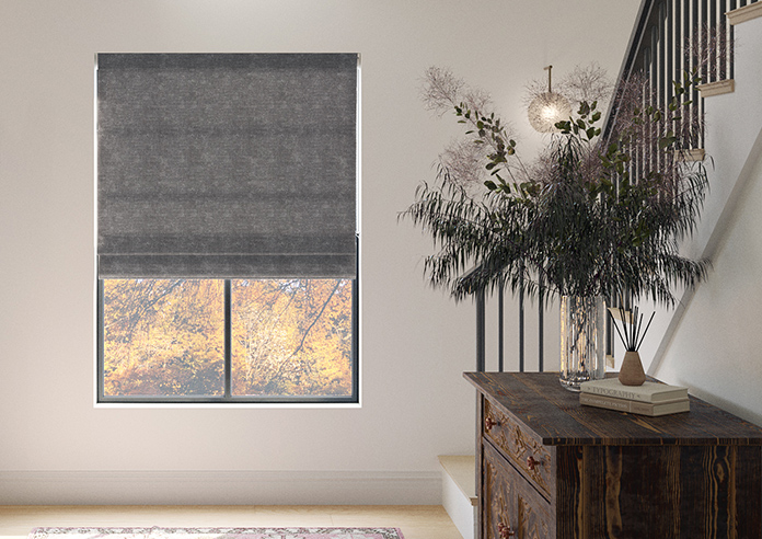 Darwin, Charcoal - Roman Blind - Image 3